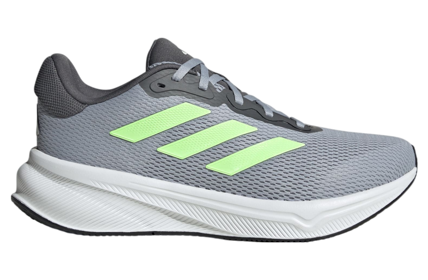 Adidas Response Halo Silver / Green Spark