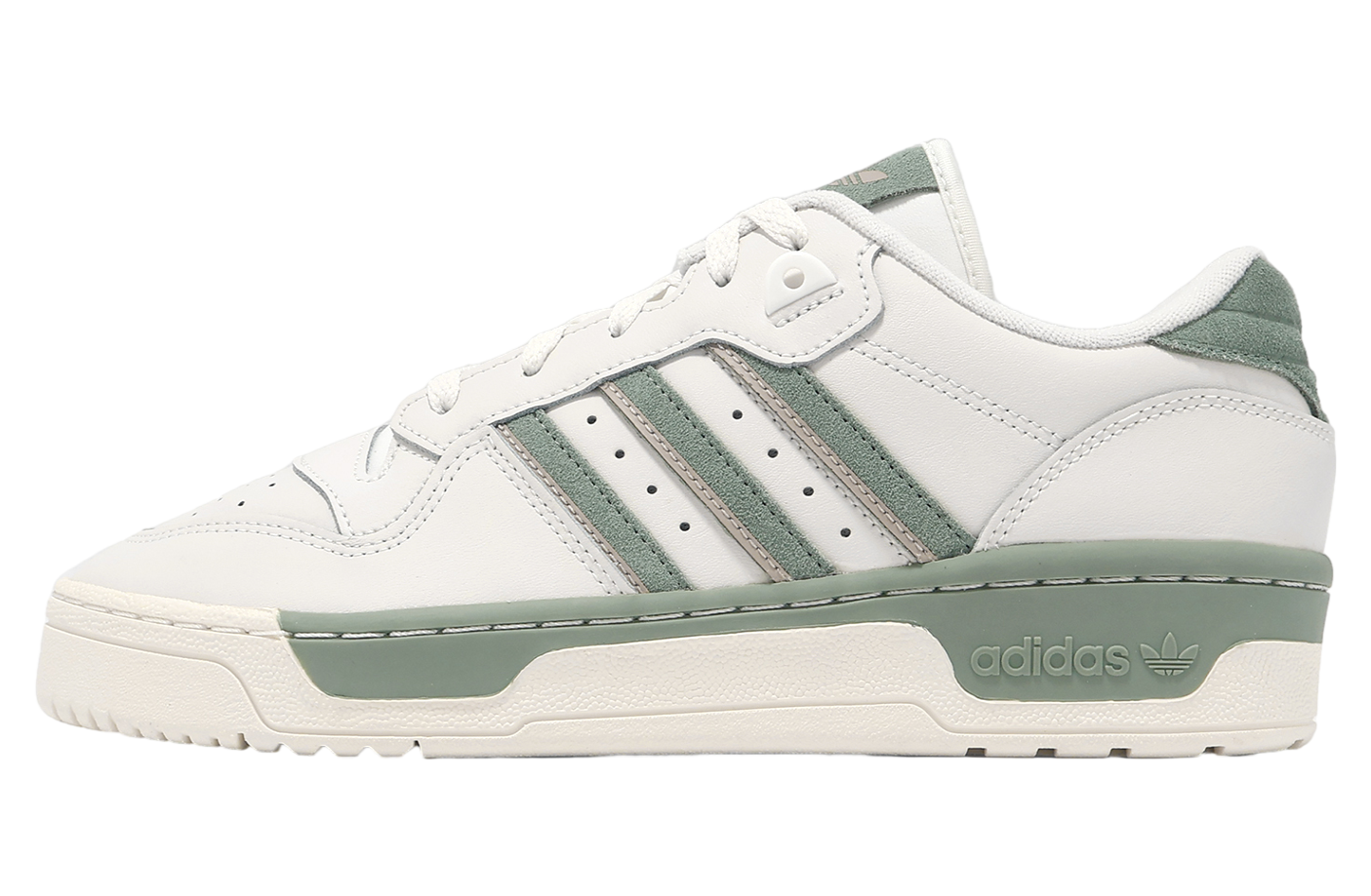 Adidas Rivalry Low Chalk White / Silver Green