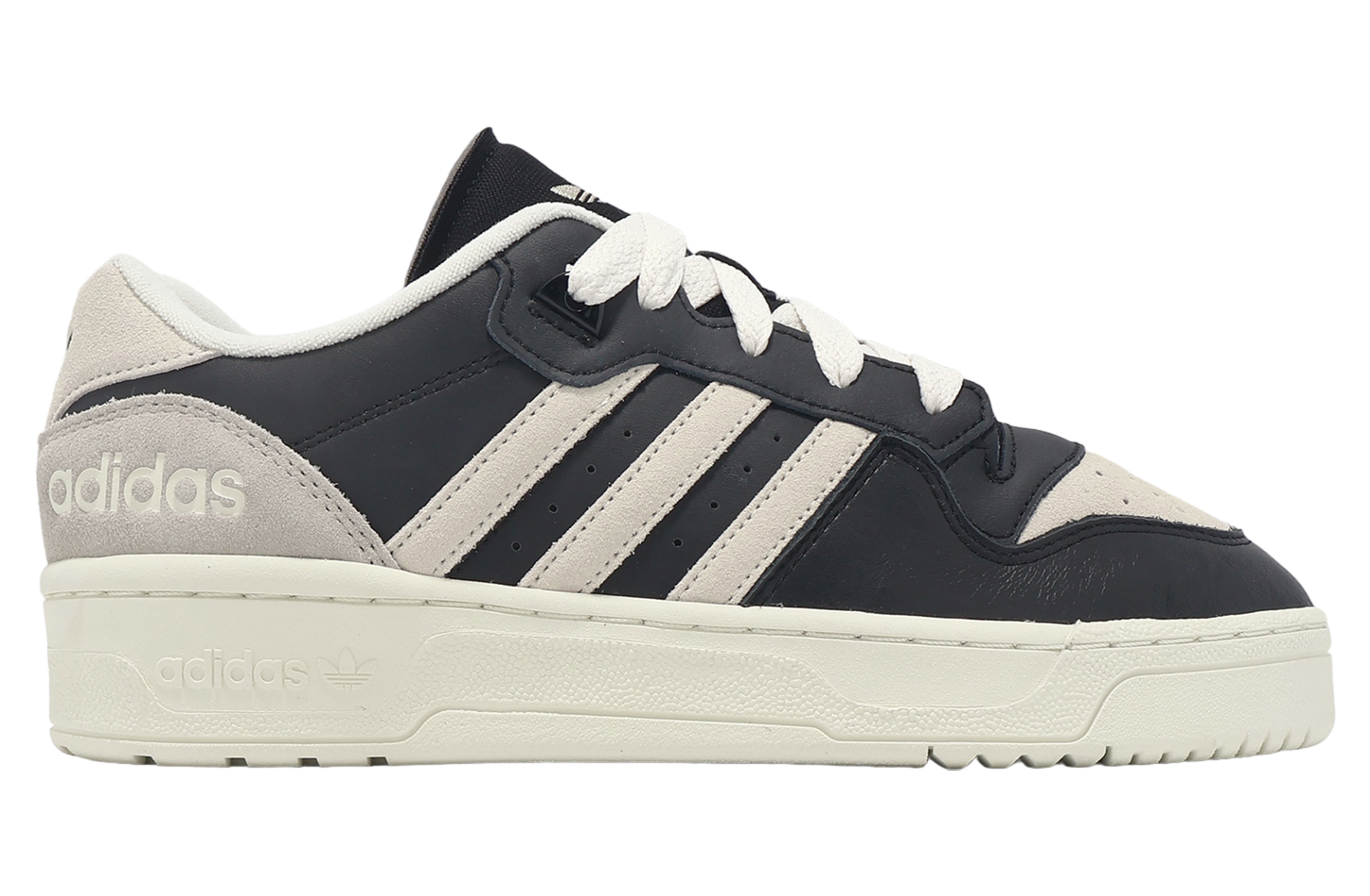 Adidas Rivalry Low Core Black / Ivory Adidas Rivalry Low Core Black / Ivory