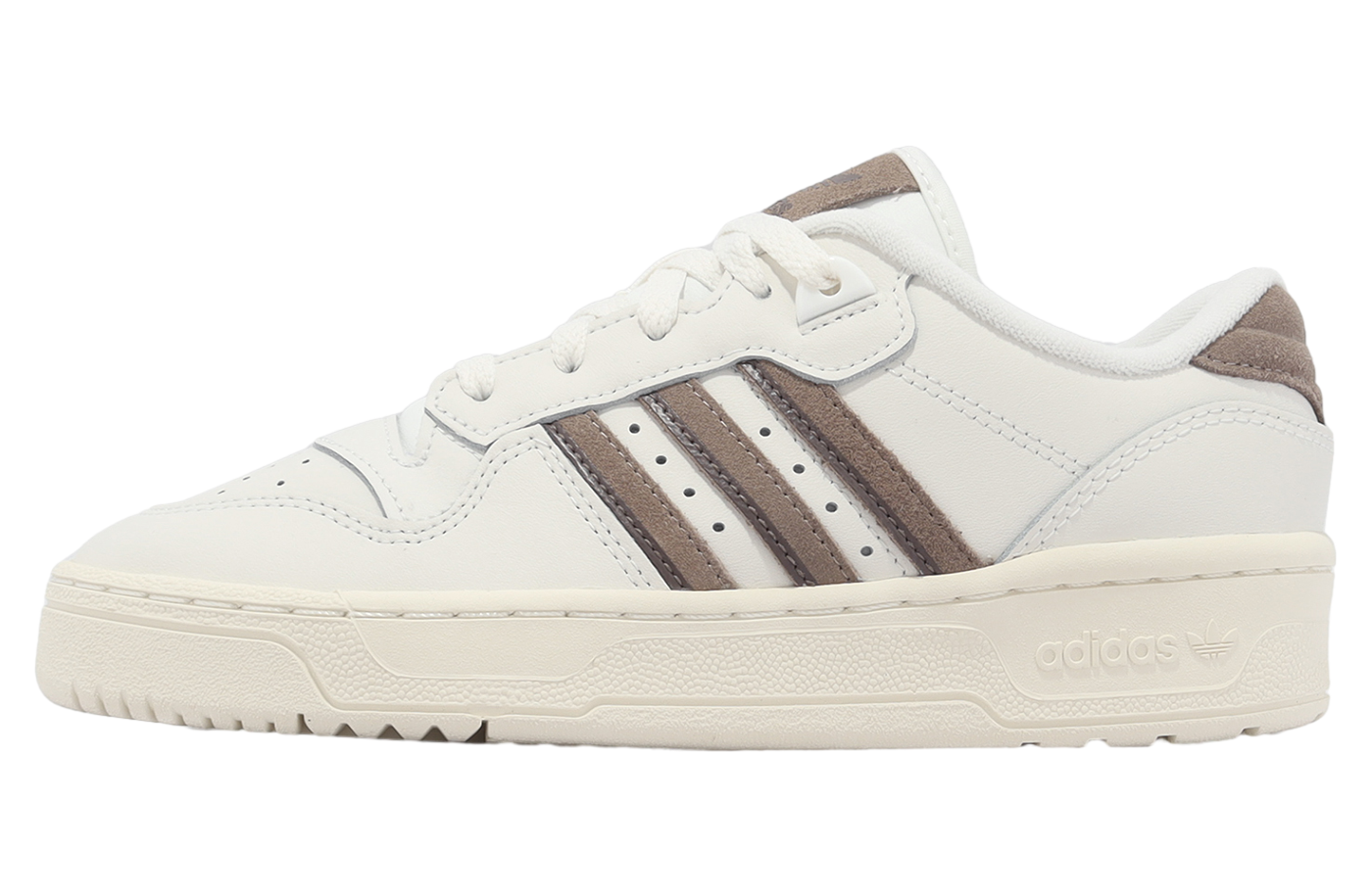 Adidas Rivalry Low Core White / Chalky Brown