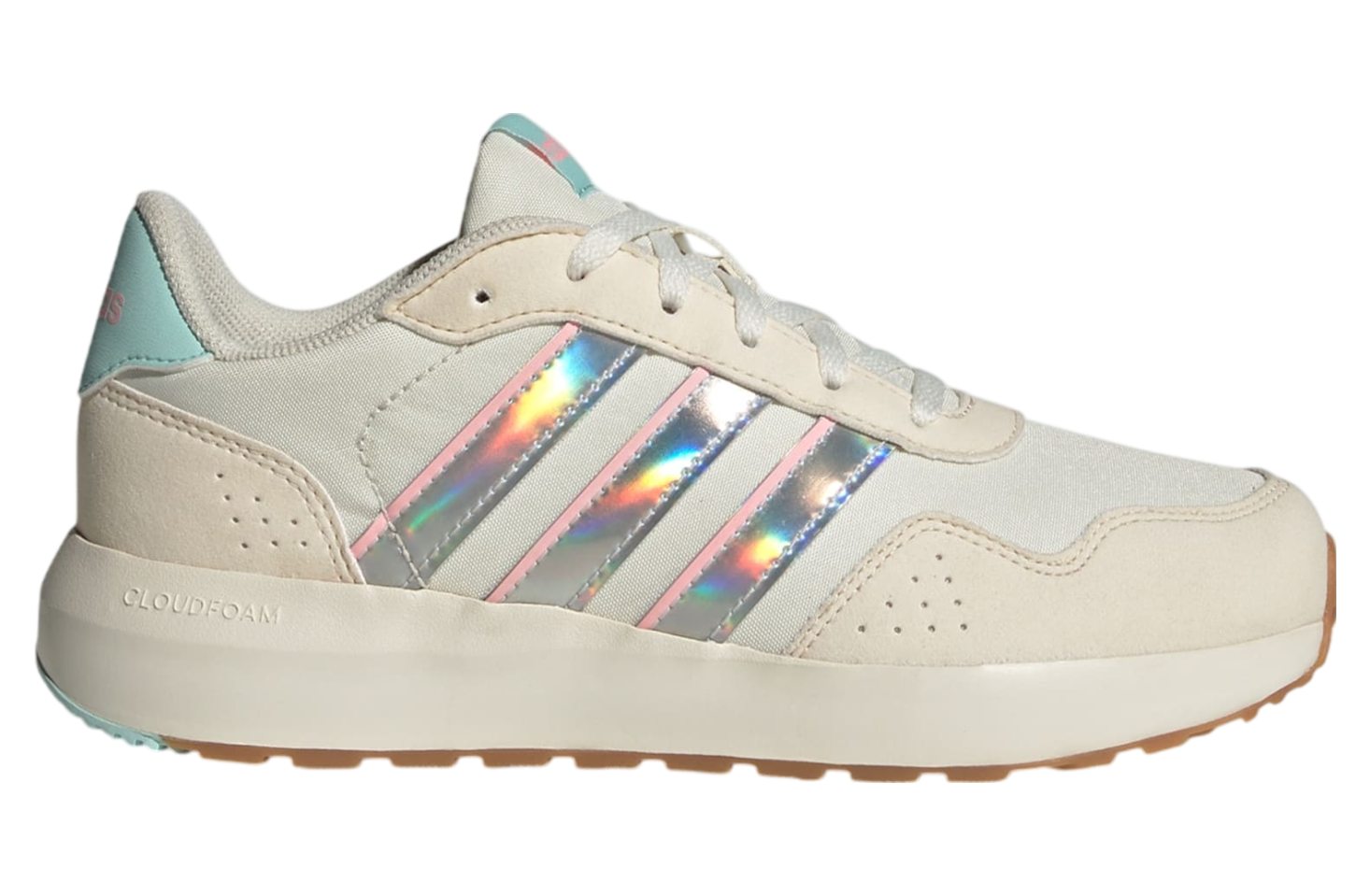 Adidas Run 60s GS Off White / Semi Flash Aqua / Gum