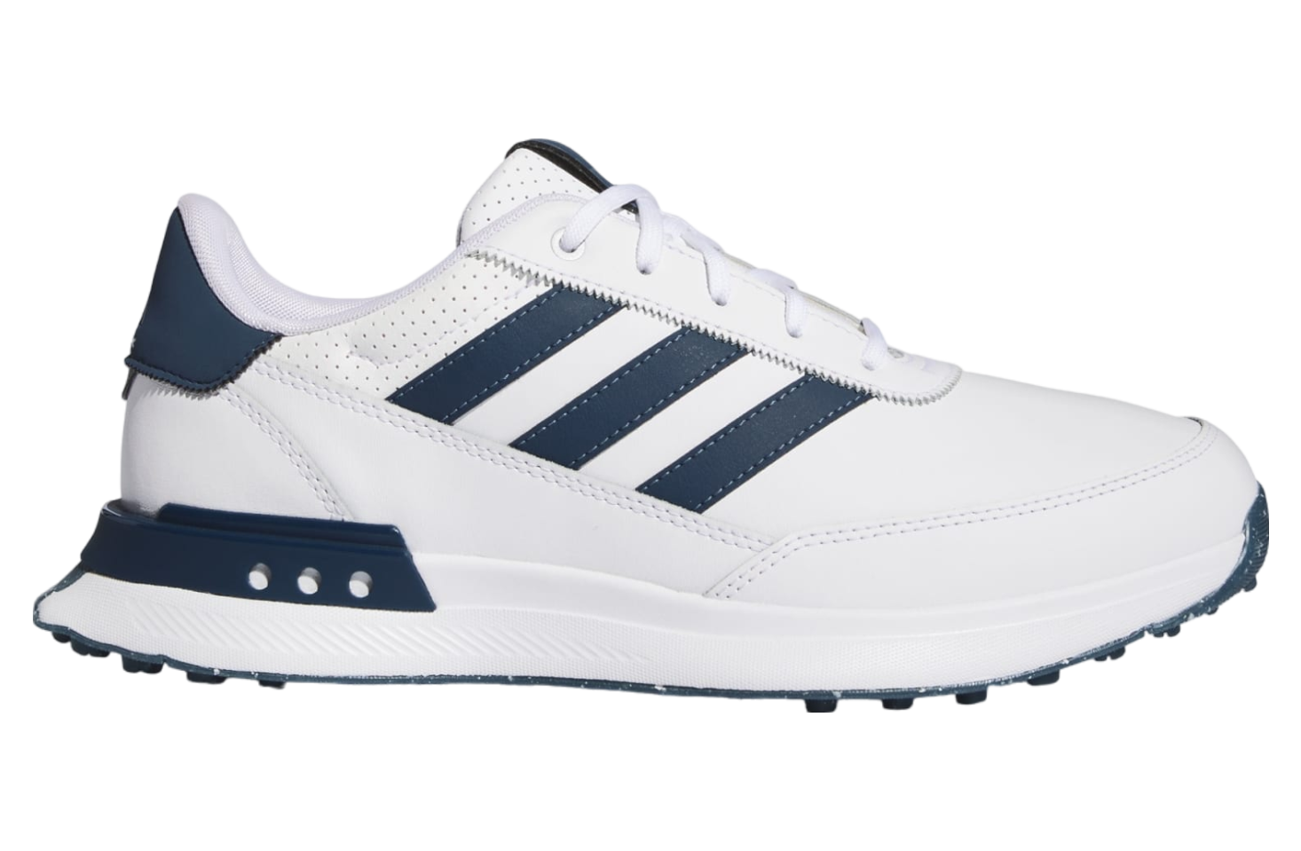 Adidas S2g Spikeless Leather 24 Golf Cloud White / Collegiate Navy