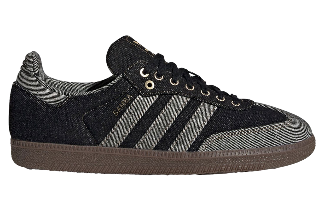 Adidas Samba Black Denim / Grey Denim
