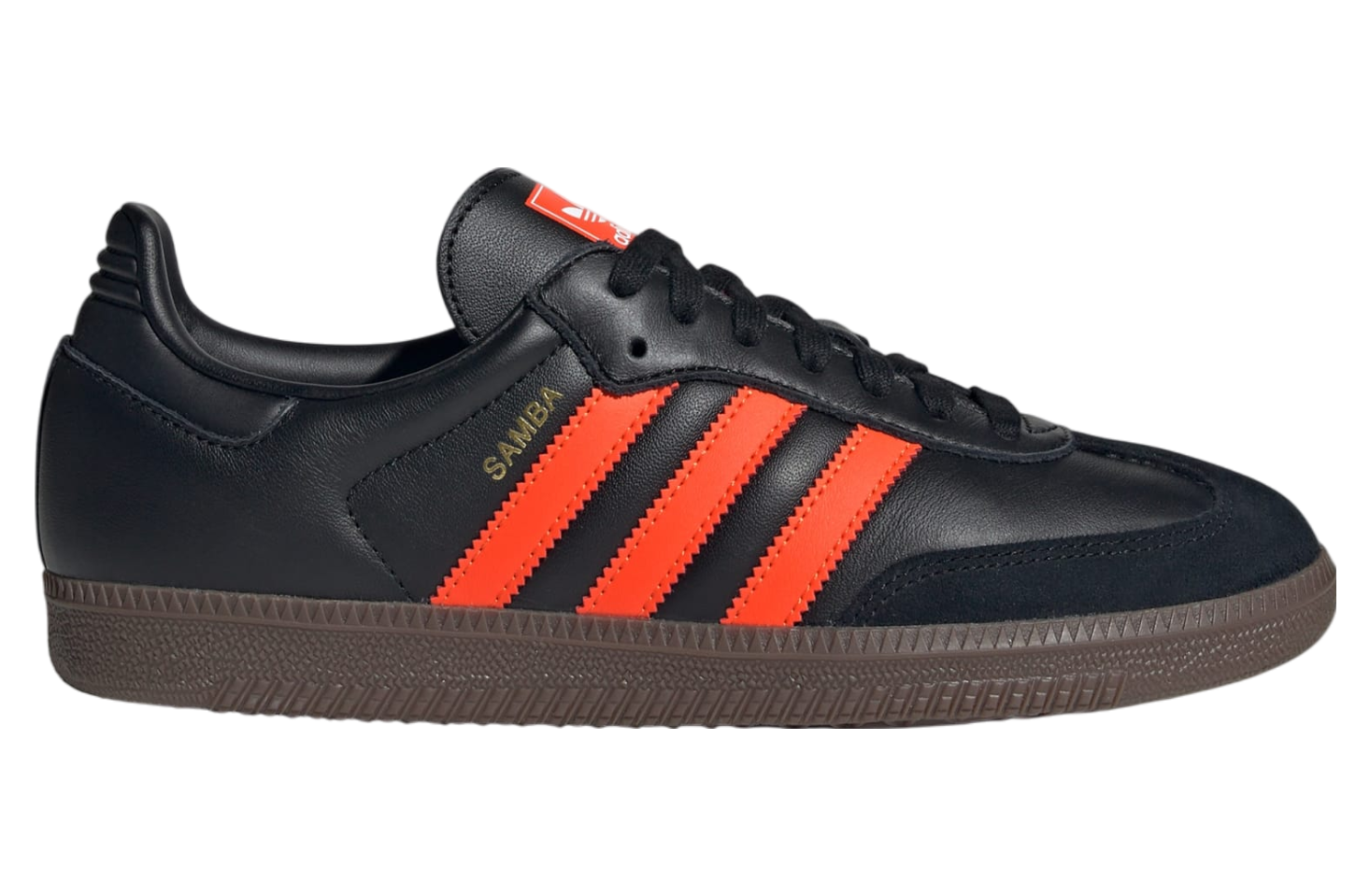 Adidas Samba Core Black / Impact Orange