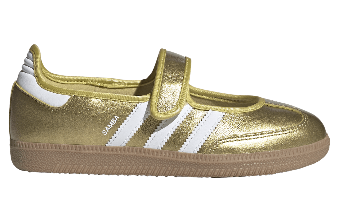 靴 SAMBA OG SHAD/CREA/GOLD (adidas) Adidas Samba - Gold Glitter - MAD ALICE CUSTOM KICKS