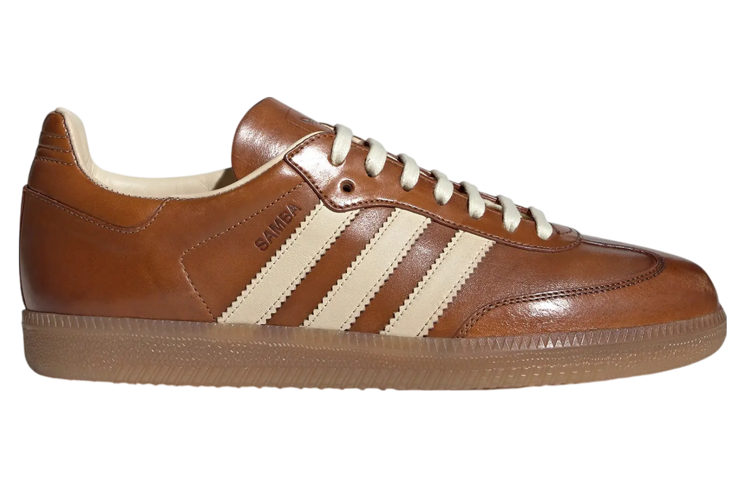 Adidas Samba Made in Italy Tan Leather Oct 2024 IE9121 KicksOnFire