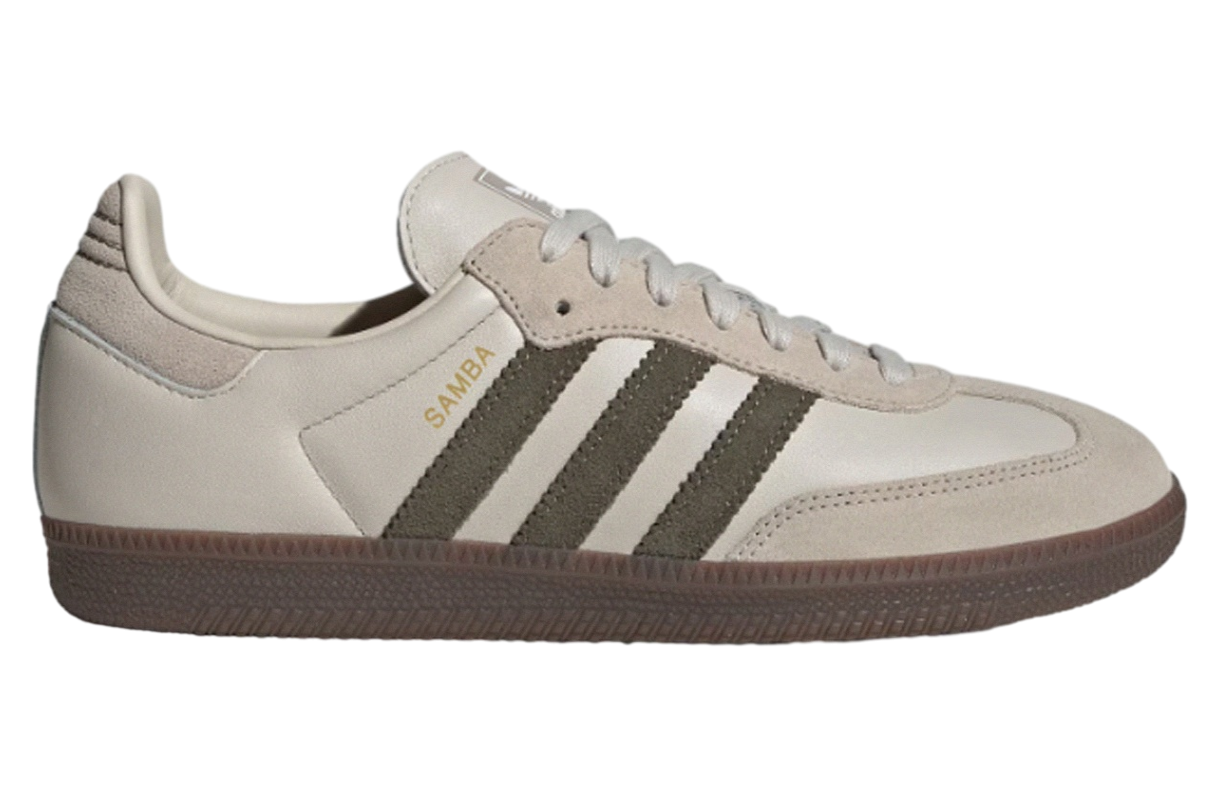 Adidas Samba OG Aluminum / Medium Dark Khaki