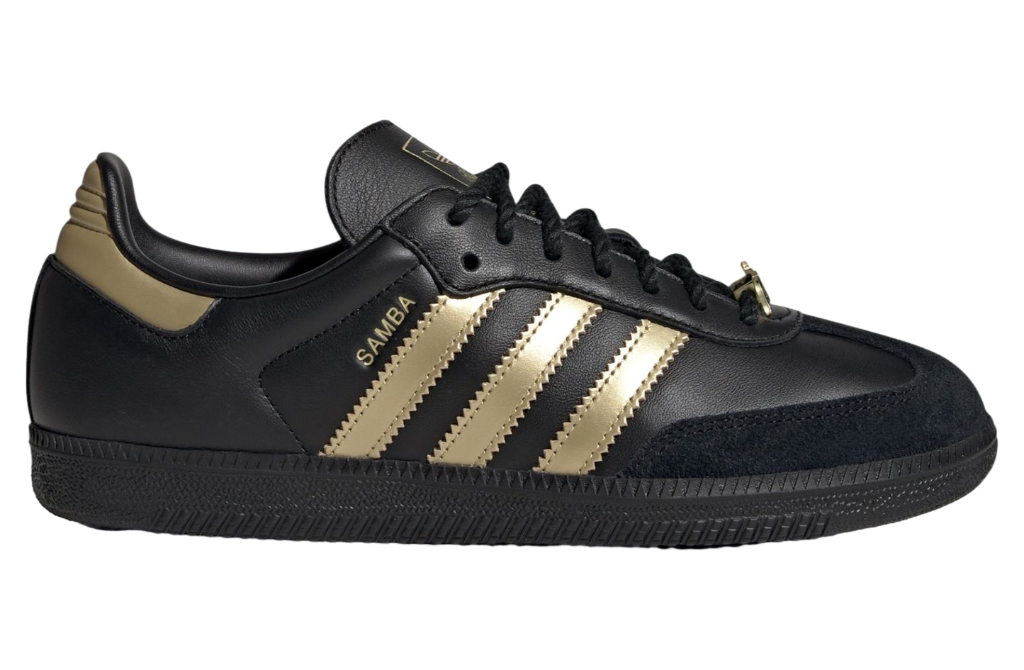 Adidas Samba OG Core Black / Gold Metallic - Oct 2025