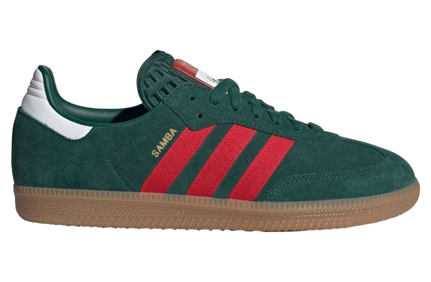 Adidas Samba OG Team Dark Green / Better Scarlet