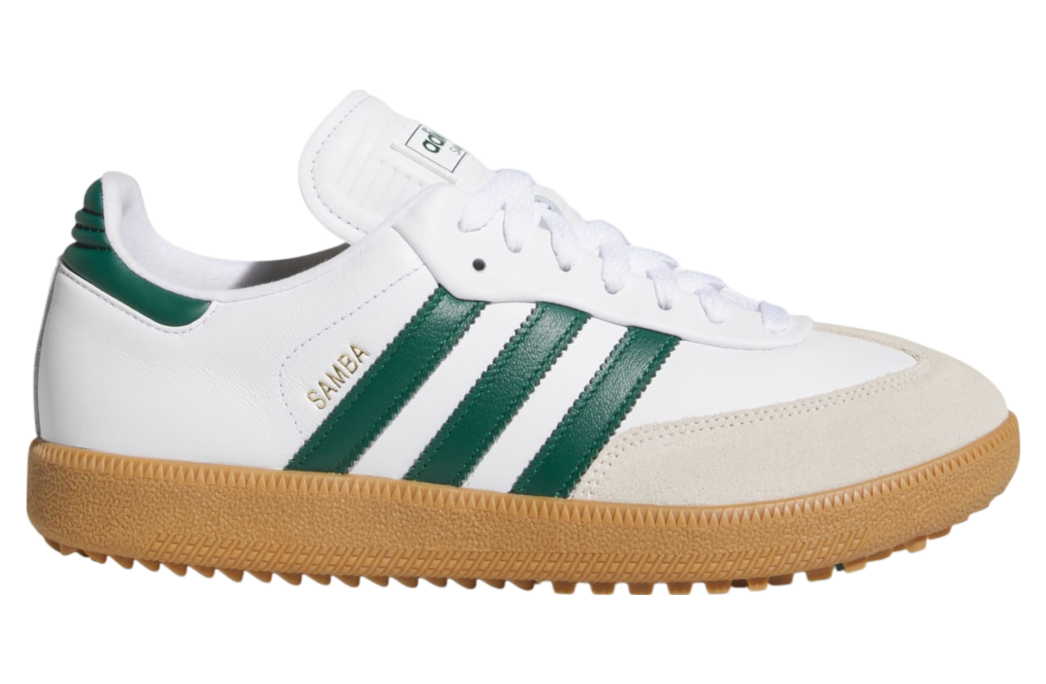 Adidas Samba Spikeless Cloud White / Collegiate Green