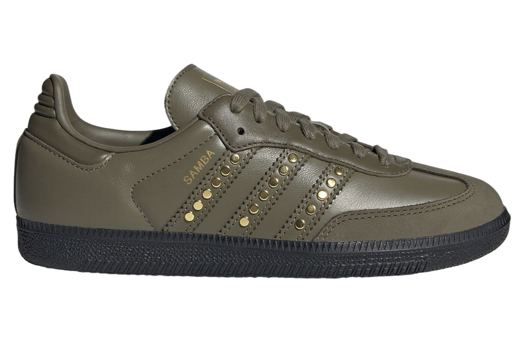 Adidas Samba Wmns Medium Dark Khaki / Olive Strata