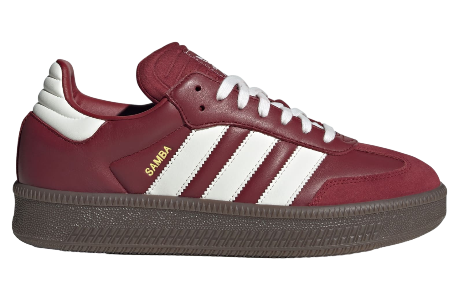 Adidas Samba Xlg Noble Maroon / Core White