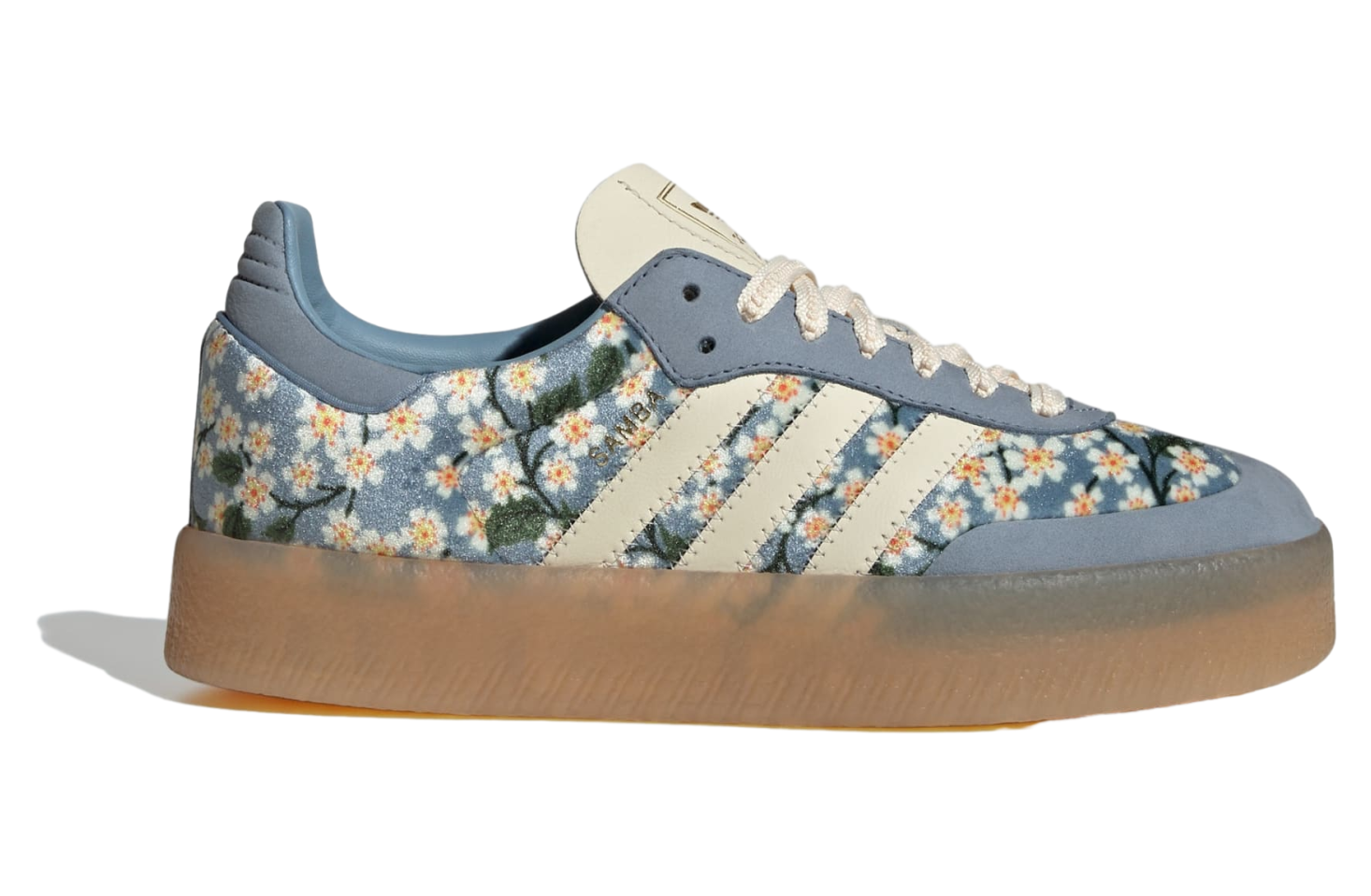 Adidas Sambae X Liberty London WMNS Blue / Cream White