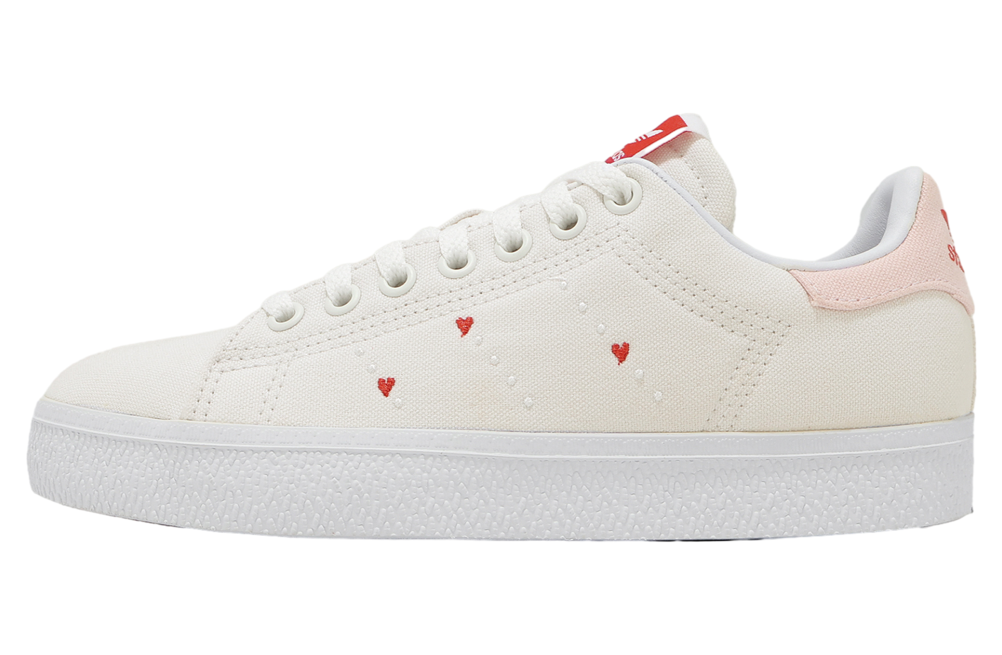 Adidas Stan Smith CS J GS Footwear White / Bright Red