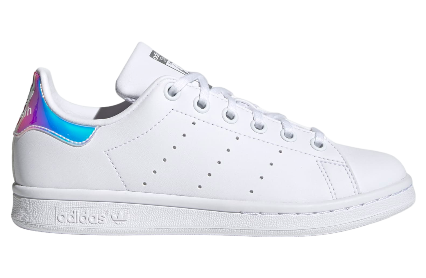 Adidas Stan Smith Gs Cloud White / Silver Metallic