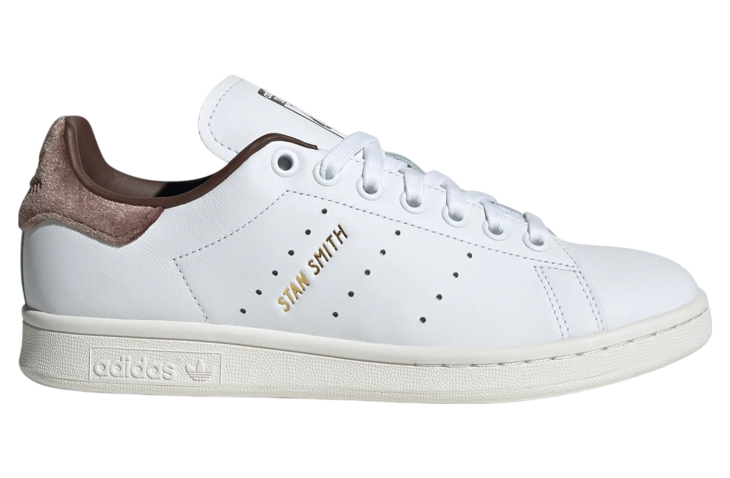 Adidas Stan Smith WMNS Cloud White / Gold / Brown