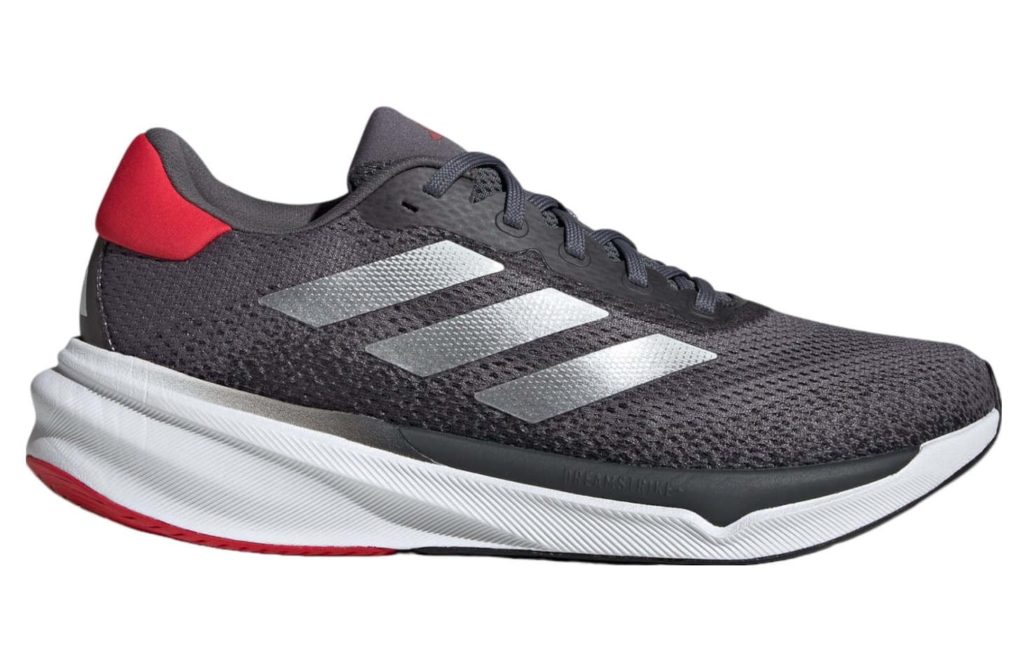 Adidas Supernova Stride Grey Five / Better Scarlet