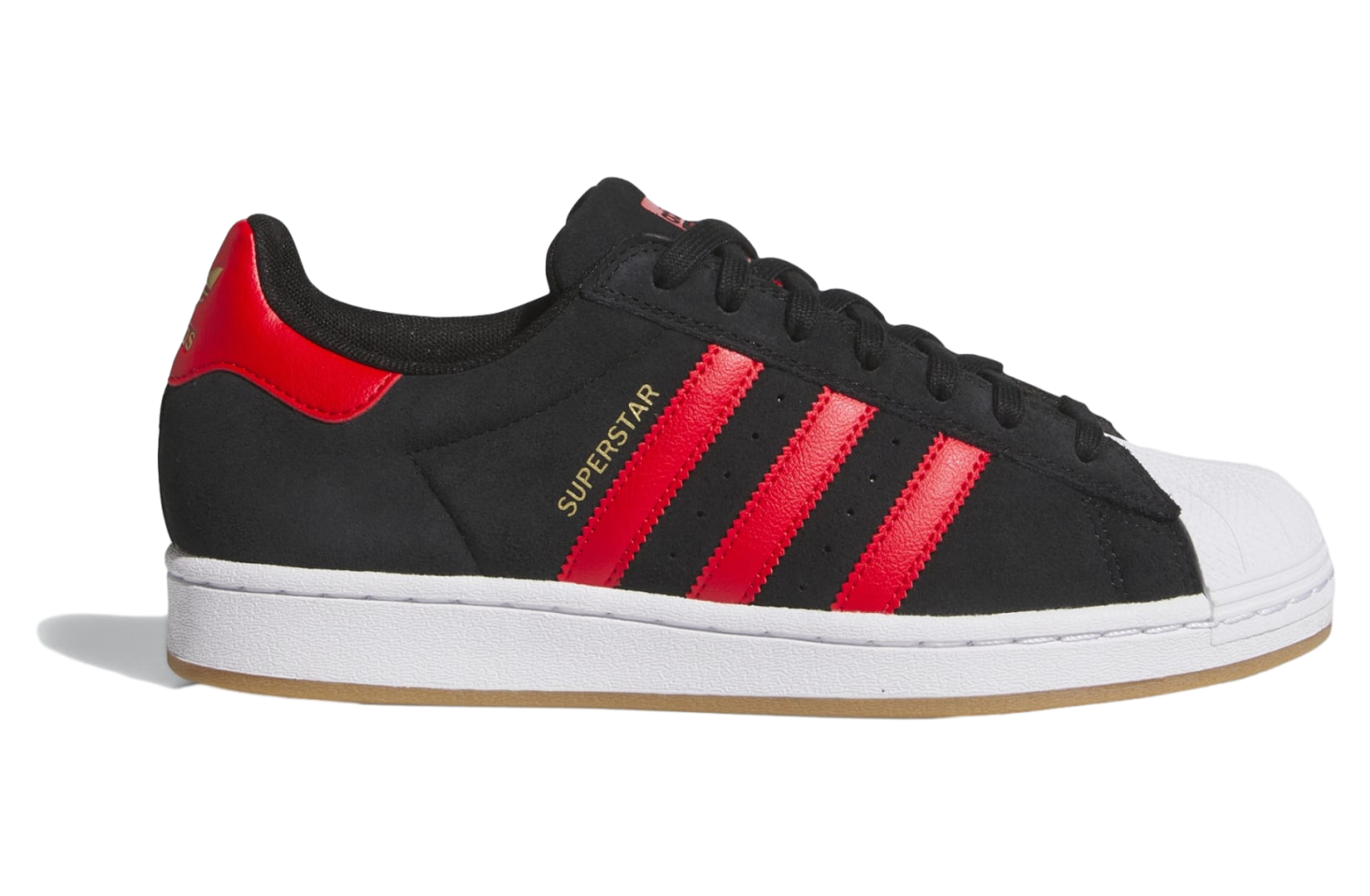Adidas Superstar Adv Core Black / Better Scarlet