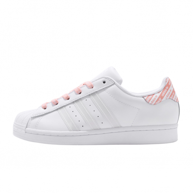 superstar pink and white