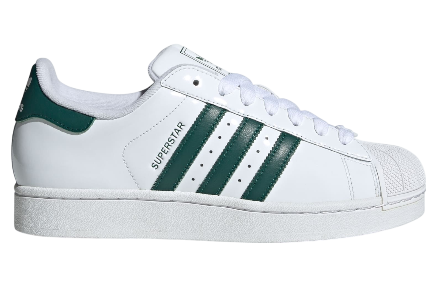 Adidas Superstar Ii Cloud White / Collegiate Green / White