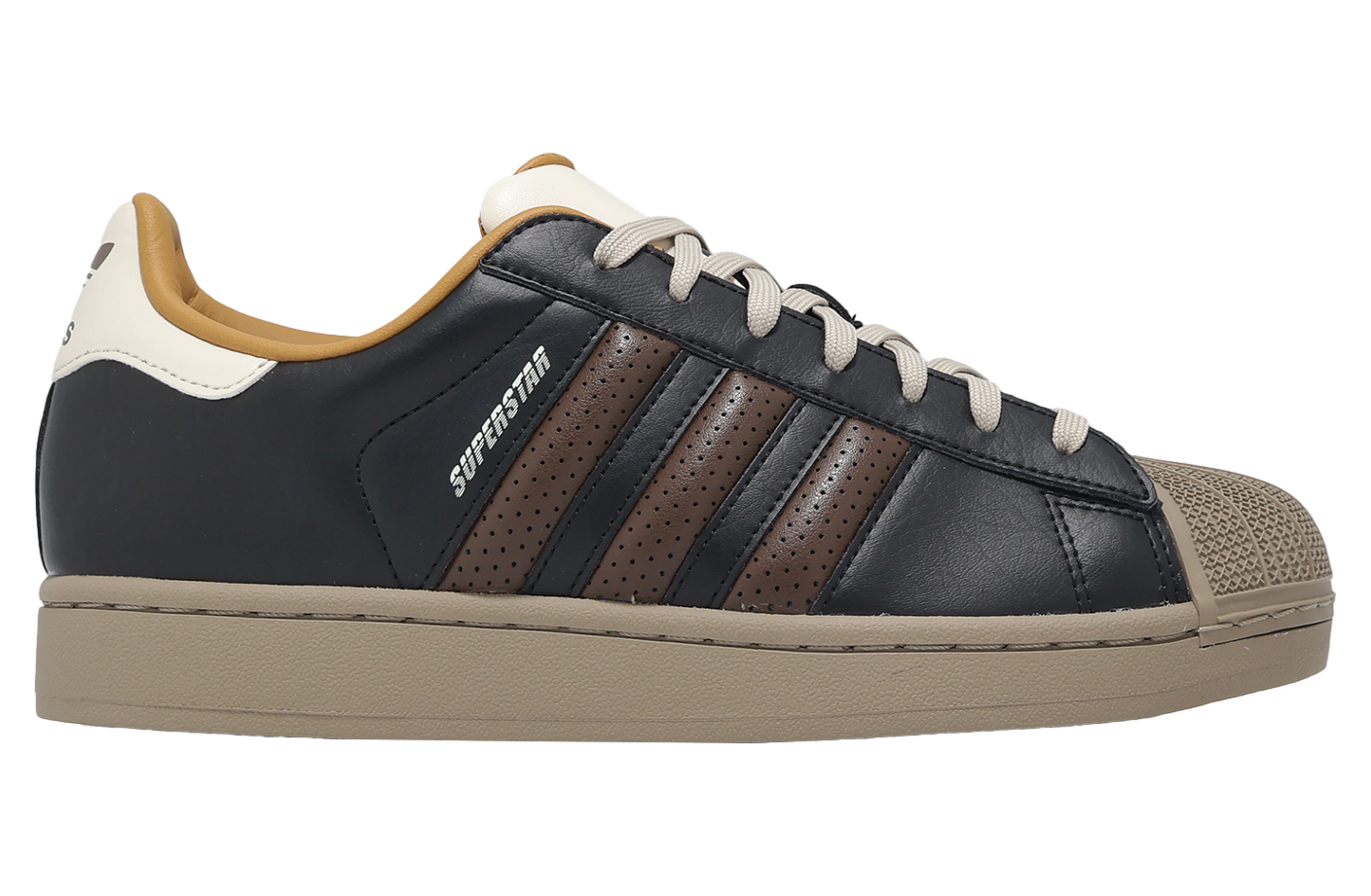 Adidas Superstar II Core Black / Brown