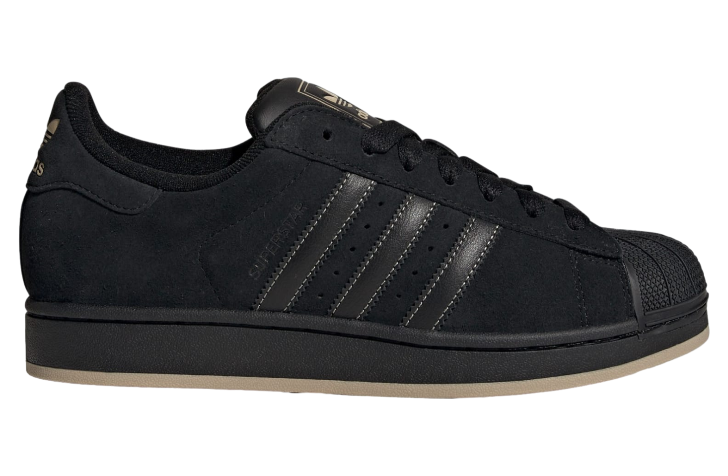 Adidas Superstar II Core Black / Core Black / Stone Khaki