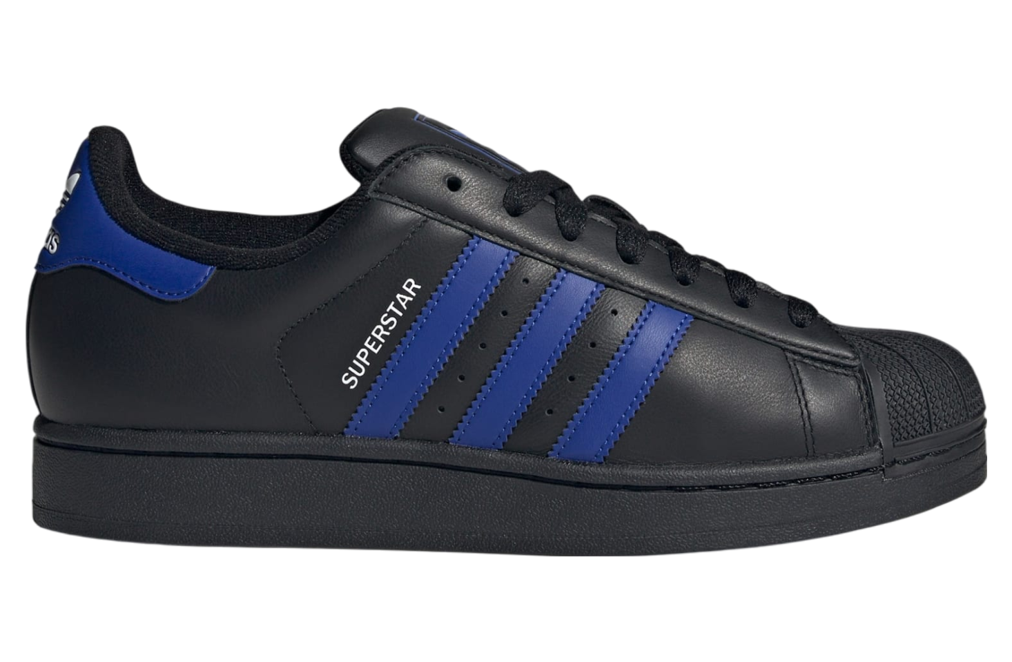 Adidas Superstar II Core Black / Semi Lucid Blue