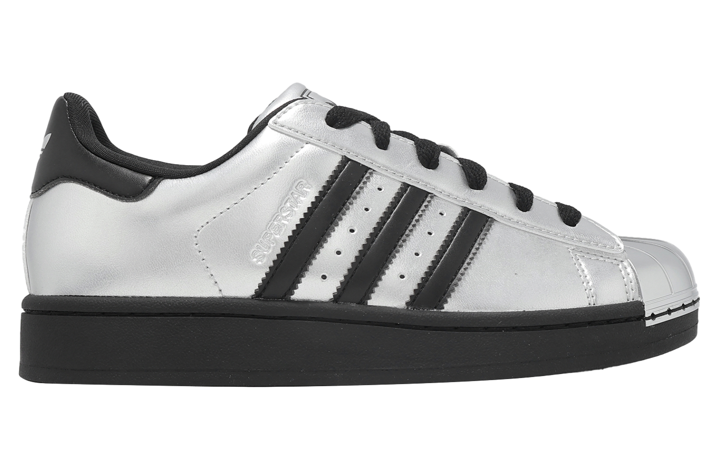 Adidas Superstar II Metallic Silver / Black