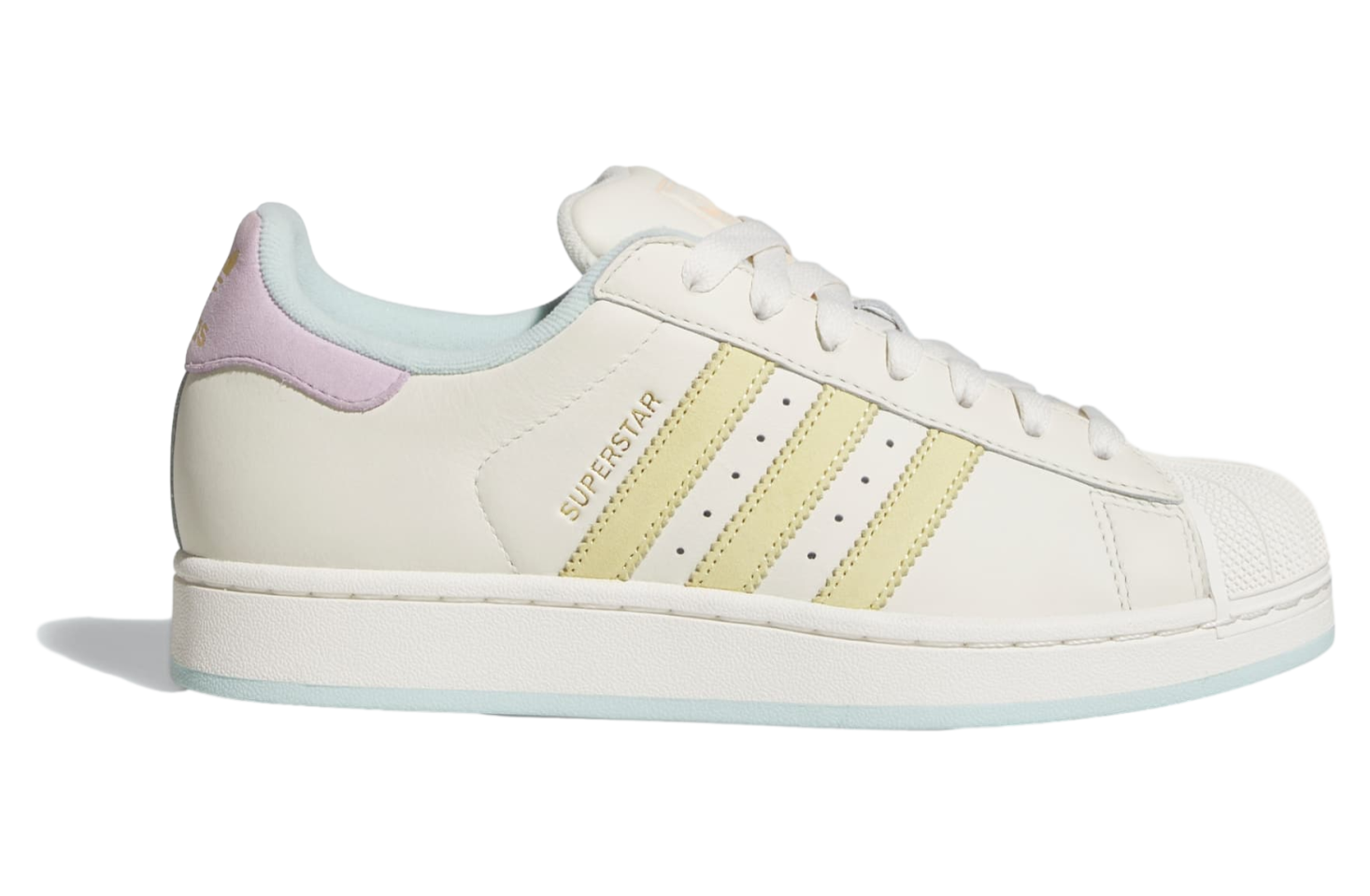 Adidas Superstar II Off White / Powder Yellow