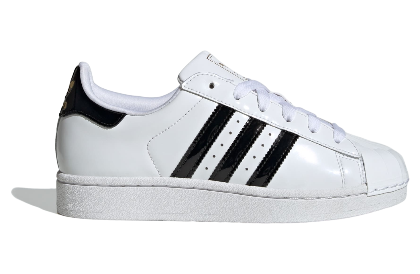 Adidas Superstar Ii Wmns Cloud White / Core Black / Gold Metallic