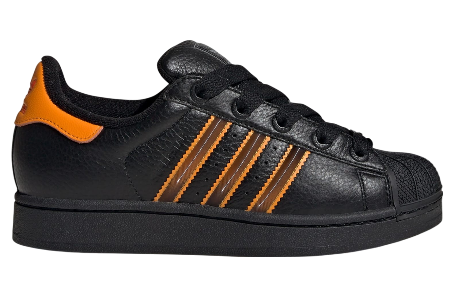 ★adidas★ Superstar II Black Orange adidas Superstar II Shoes - Black | Free Shipping with