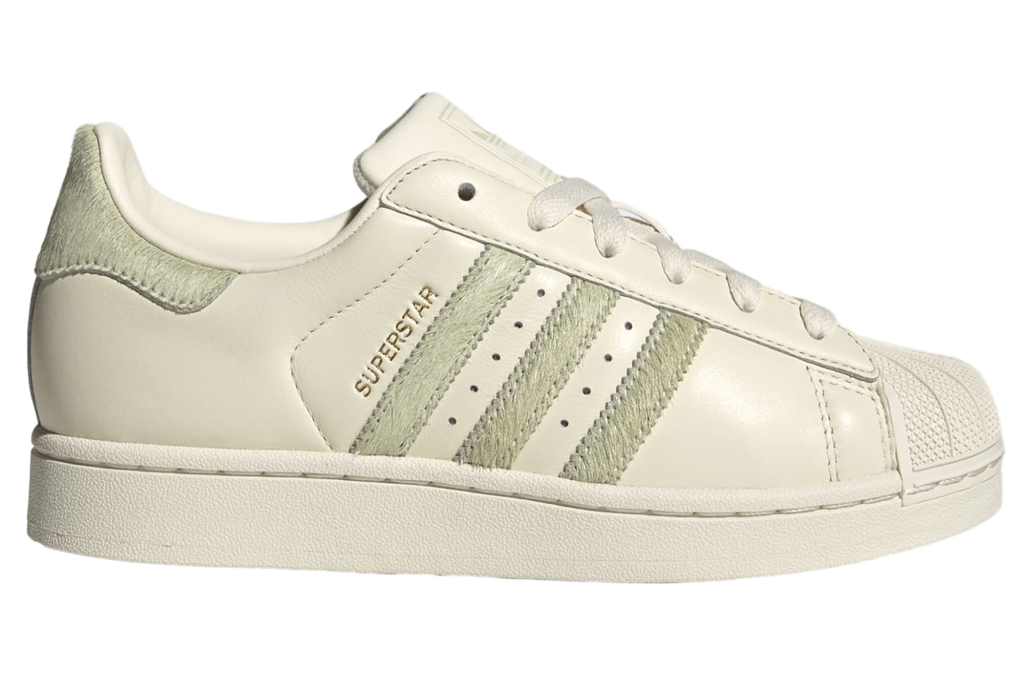 Adidas Superstar II WMNS Off White / Linen Green