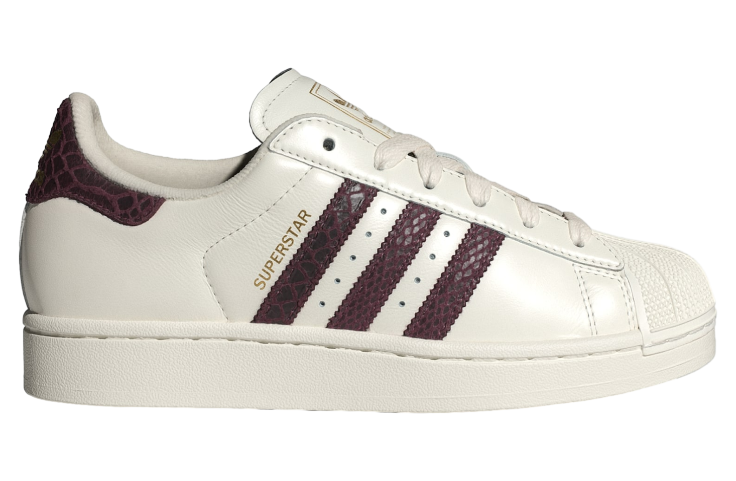 Adidas Superstar II WMNS Off White / Maroon