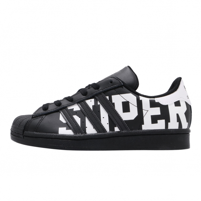 adidas Superstar Print Core Black Footwear - KicksOnFire.com
