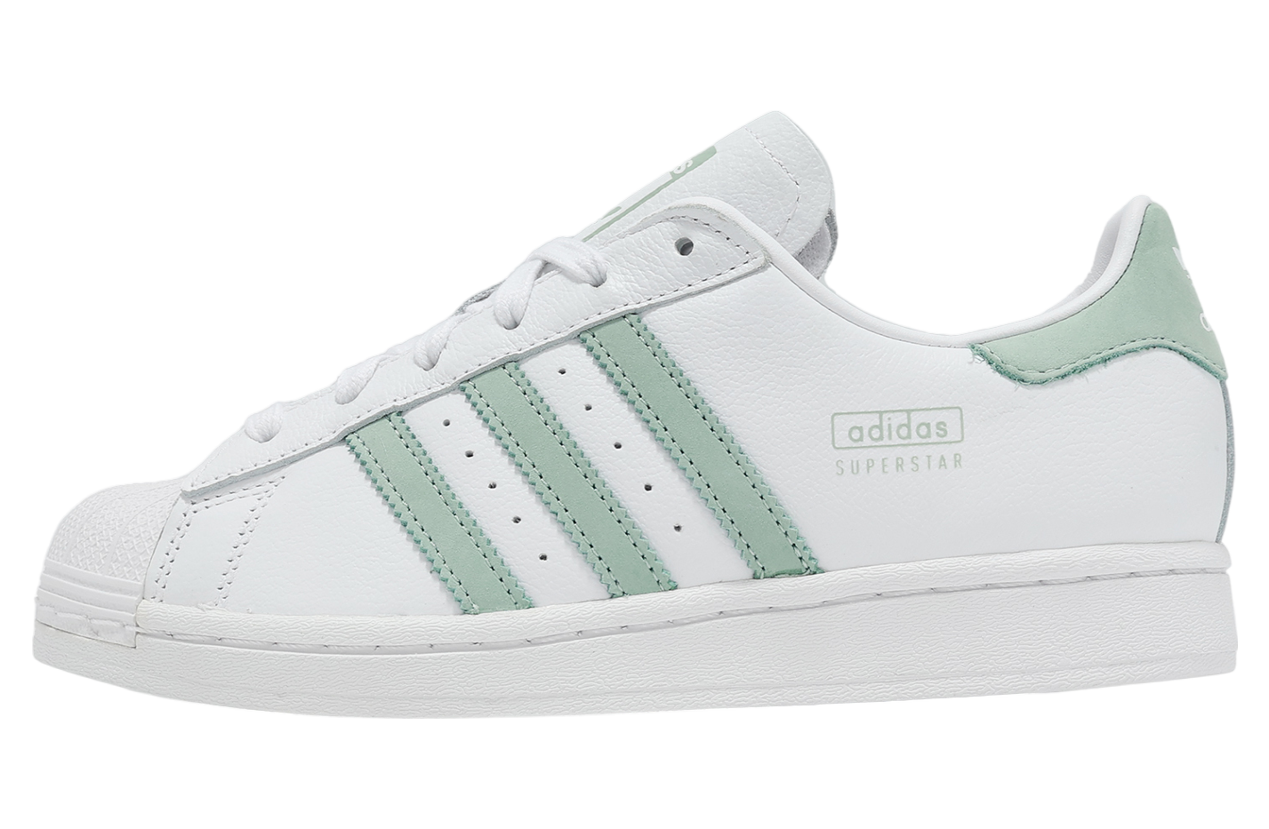 Adidas Superstar W Cloud White / Hazy Green