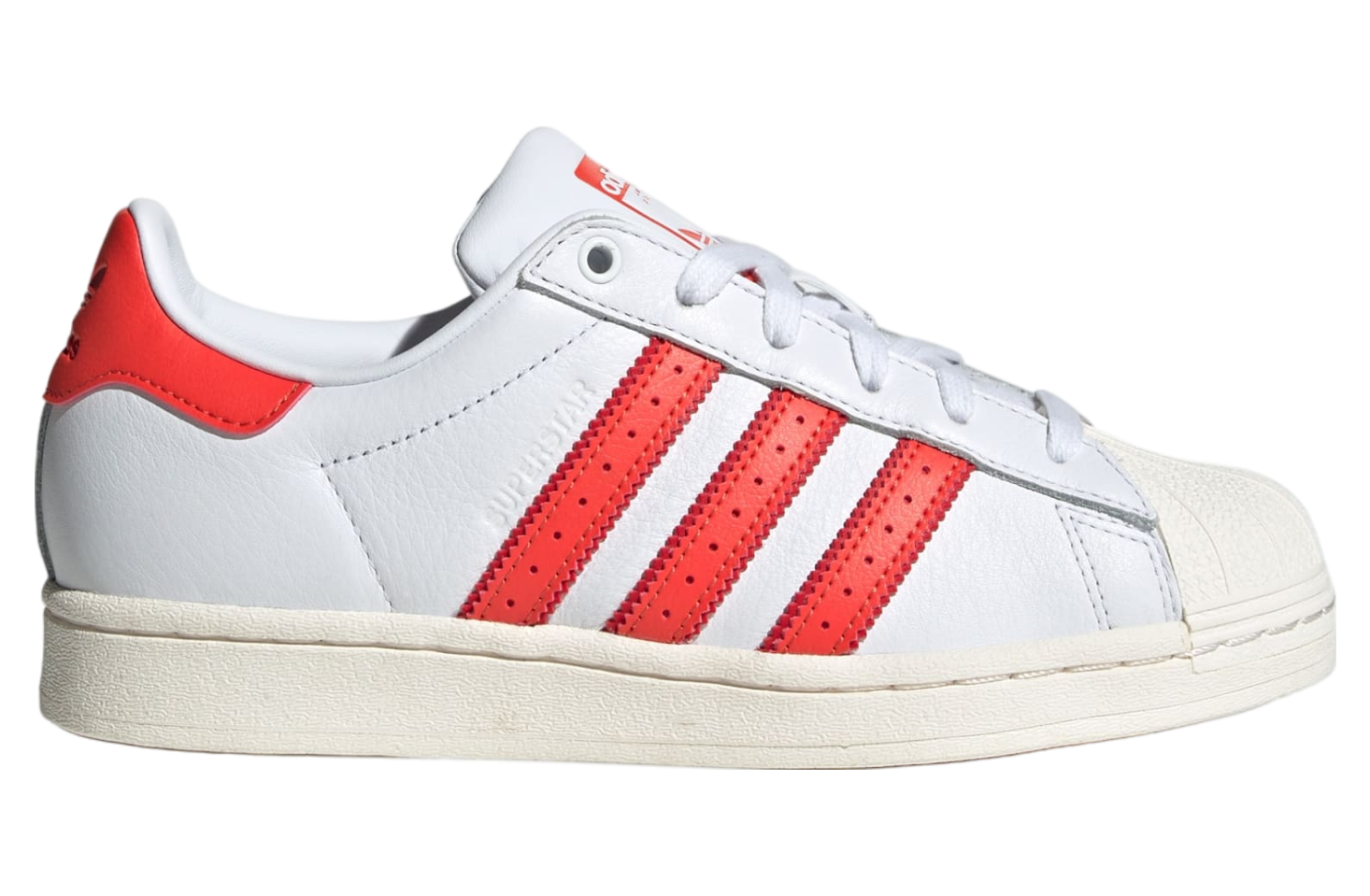 Adidas superstar up white red hotsell