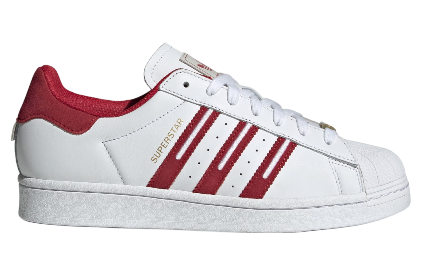 Adidas Superstar WMNS Cloud White Team Victory Red Sep 2024 ID1371 KicksOnFire