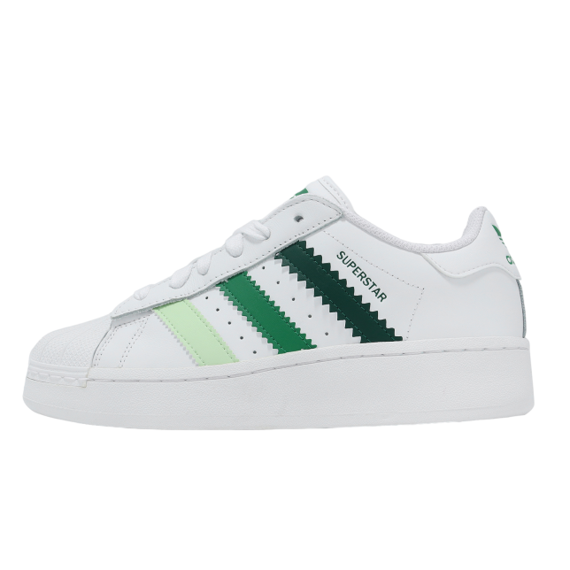 Adidas Superstar XLG W White / Collegiate Green