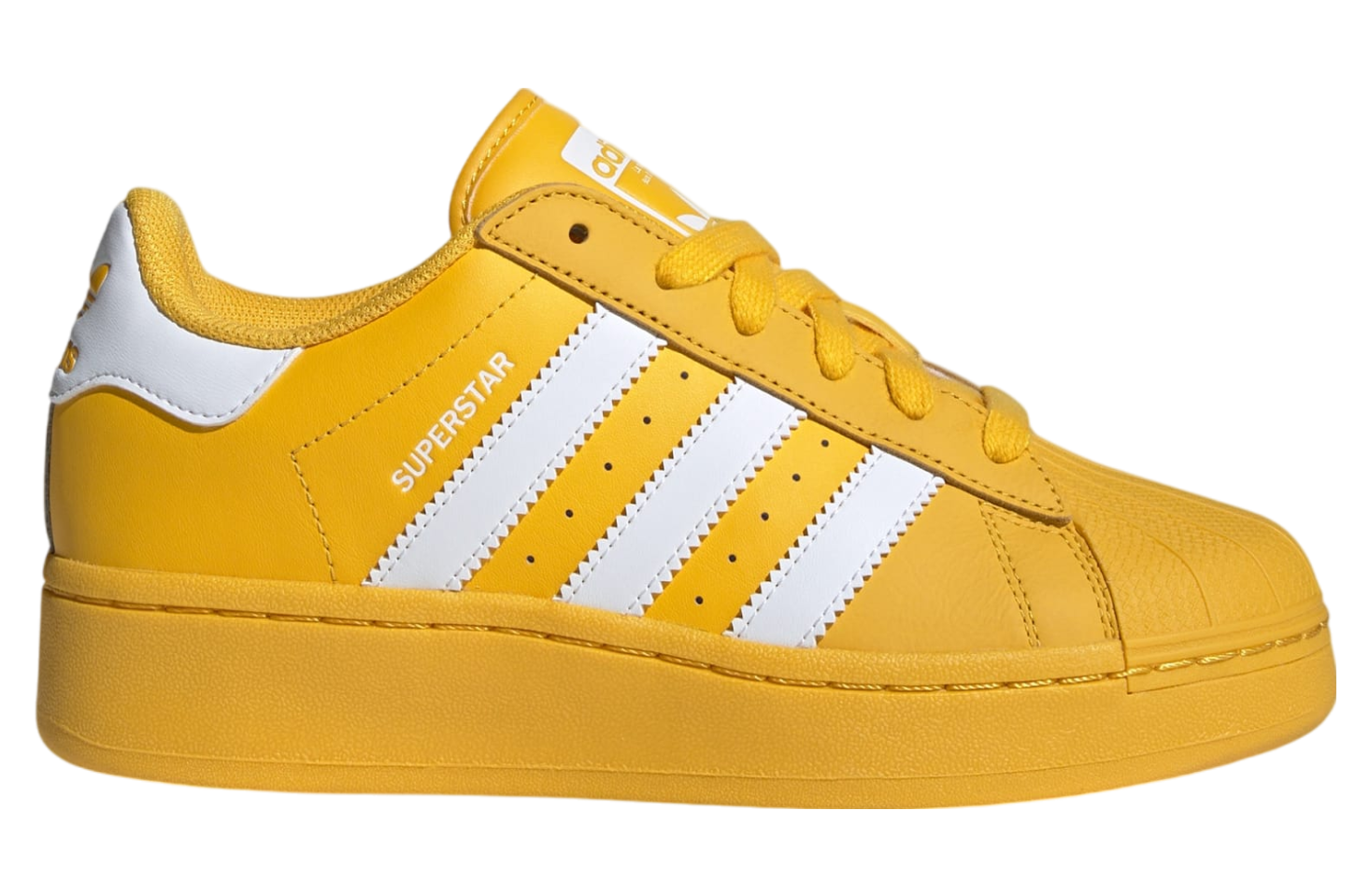 Adidas Superstar Xlg WMNS Bold Gold Cloud White Mar 2024 ID5731 KicksOnFire