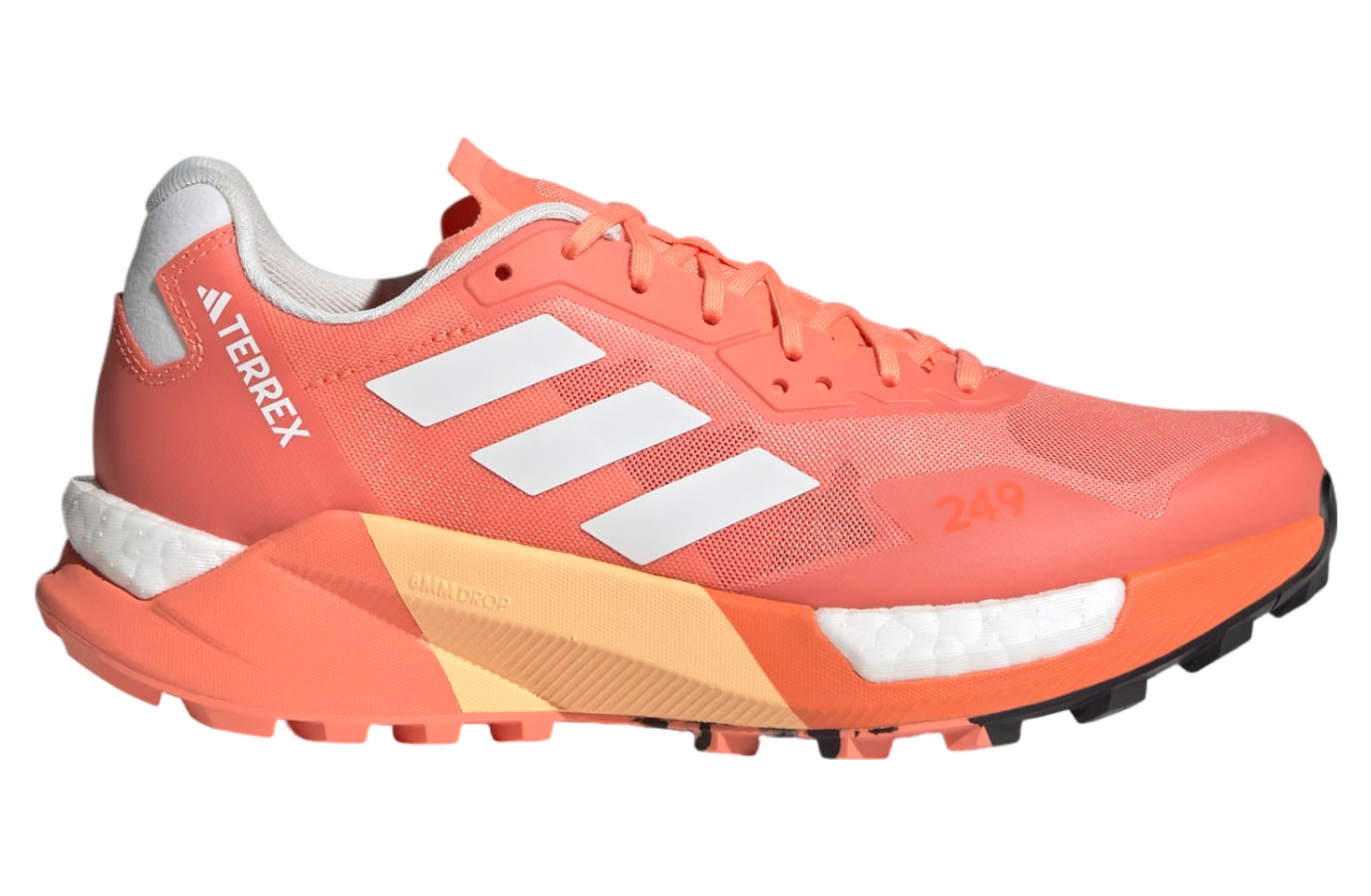 Adidas Terrex Agravic Ultra Trail WMNS Coral Fusion Crystal White Mar 2023 HR1136 KicksOnFire