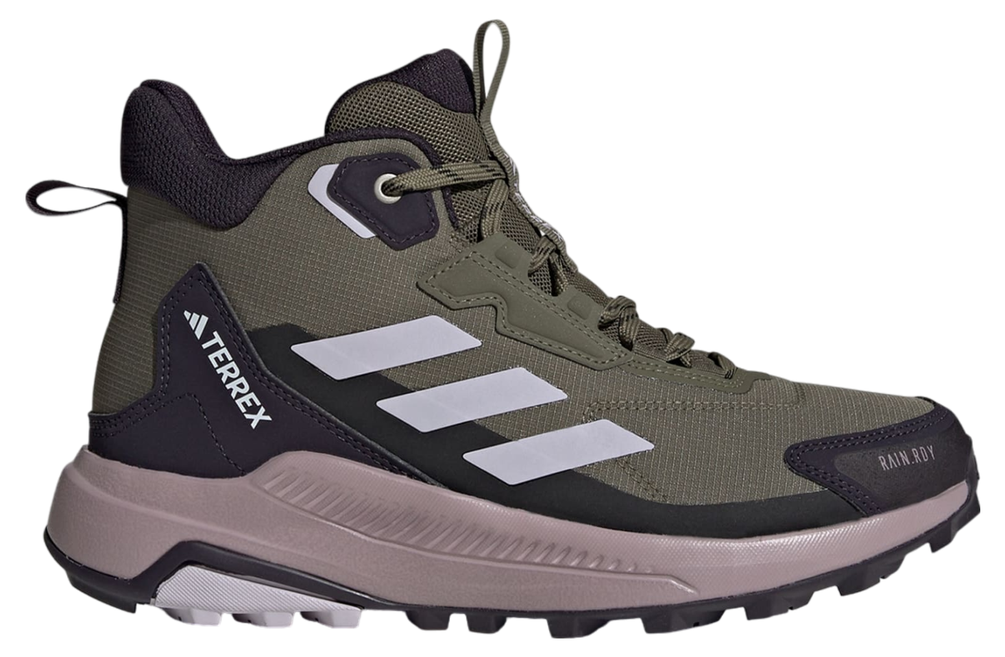 Adidas Terrex Anylander Mid Rain.rdy WMNS Olive Strata / Silver Dawn