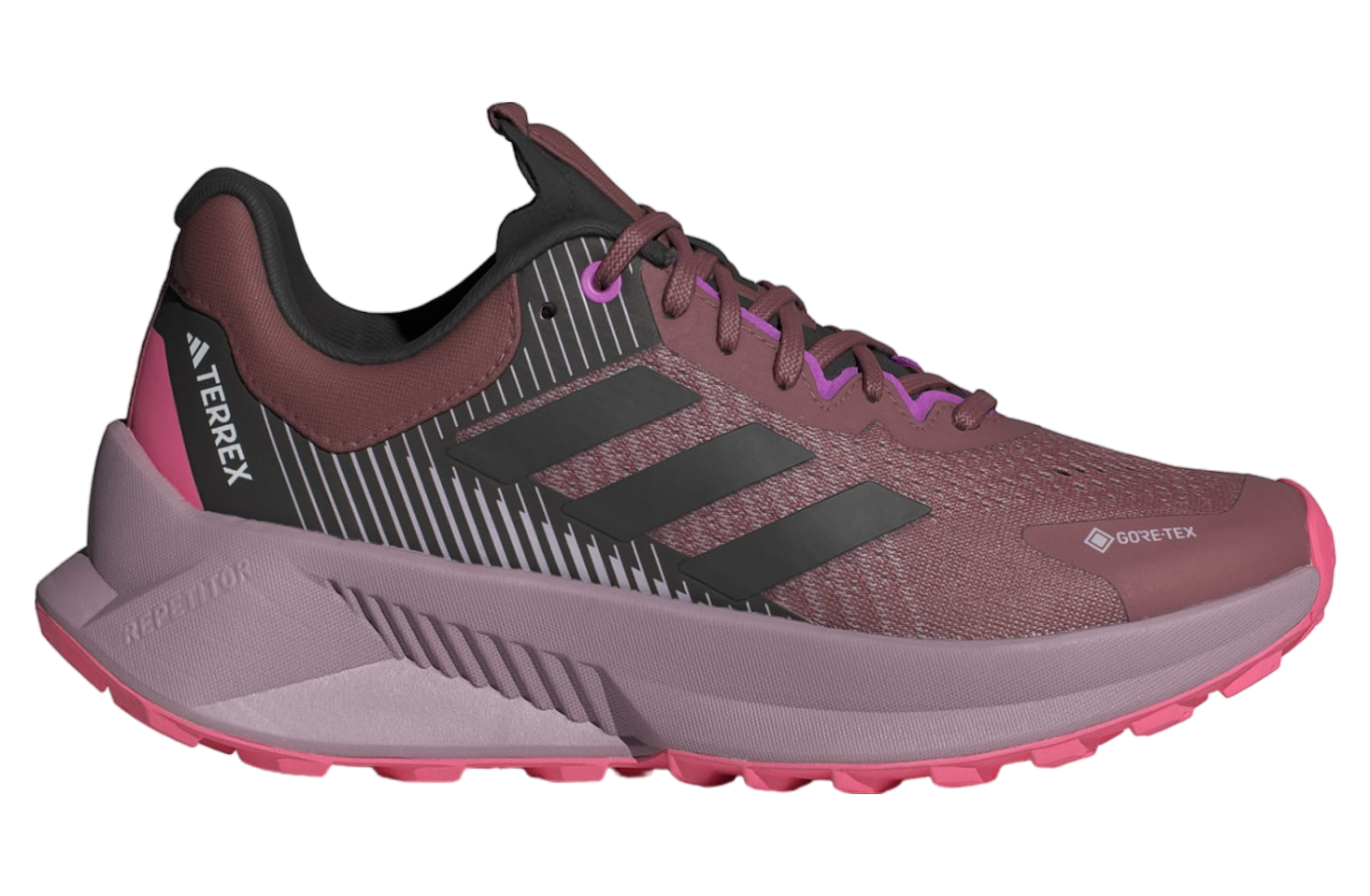 Adidas Terrex Soulstride Flow Gore-tex WMNS Burgundy / Core Black