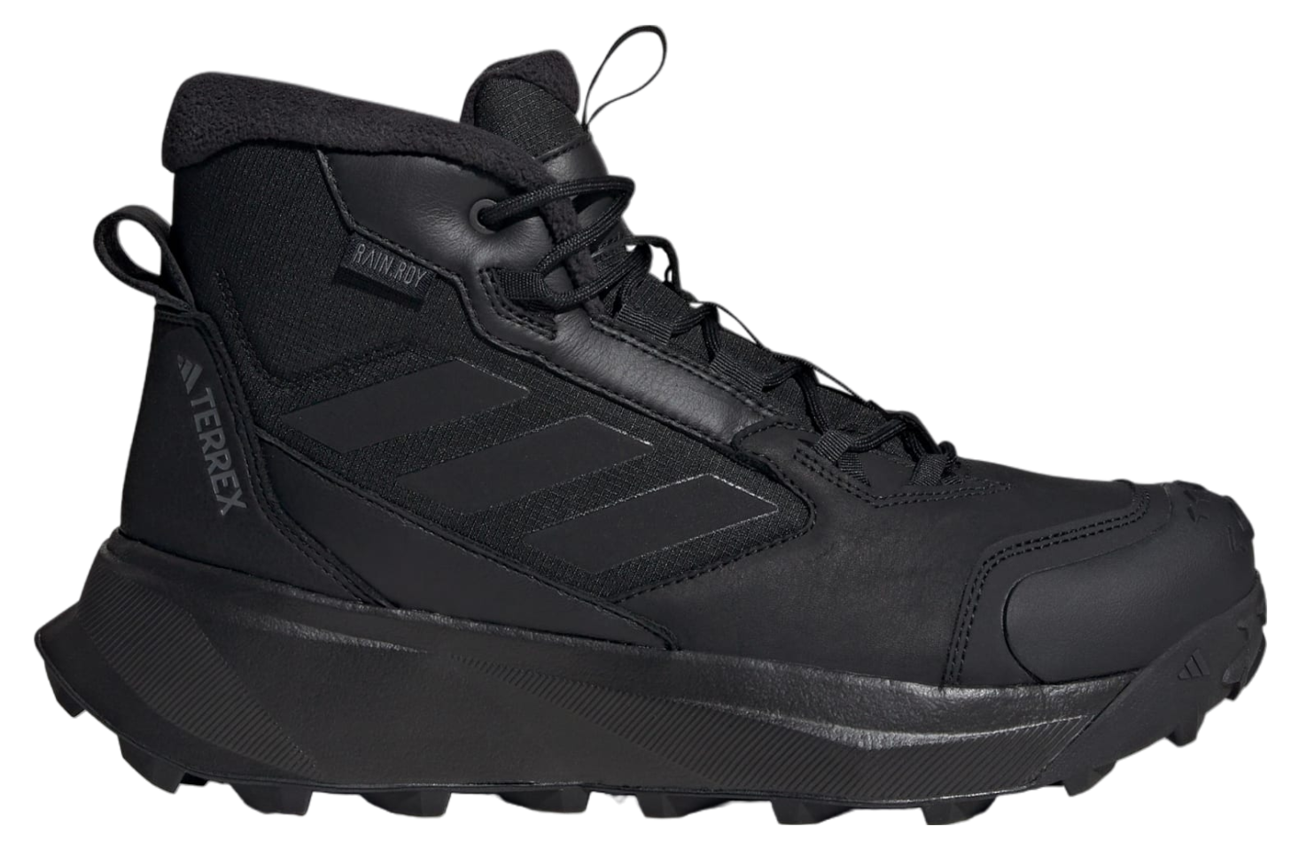 Adidas Terrex Winter Leather Mid Cut Rain.rdy Cold.rdy WMNS Core Black / Grey Four