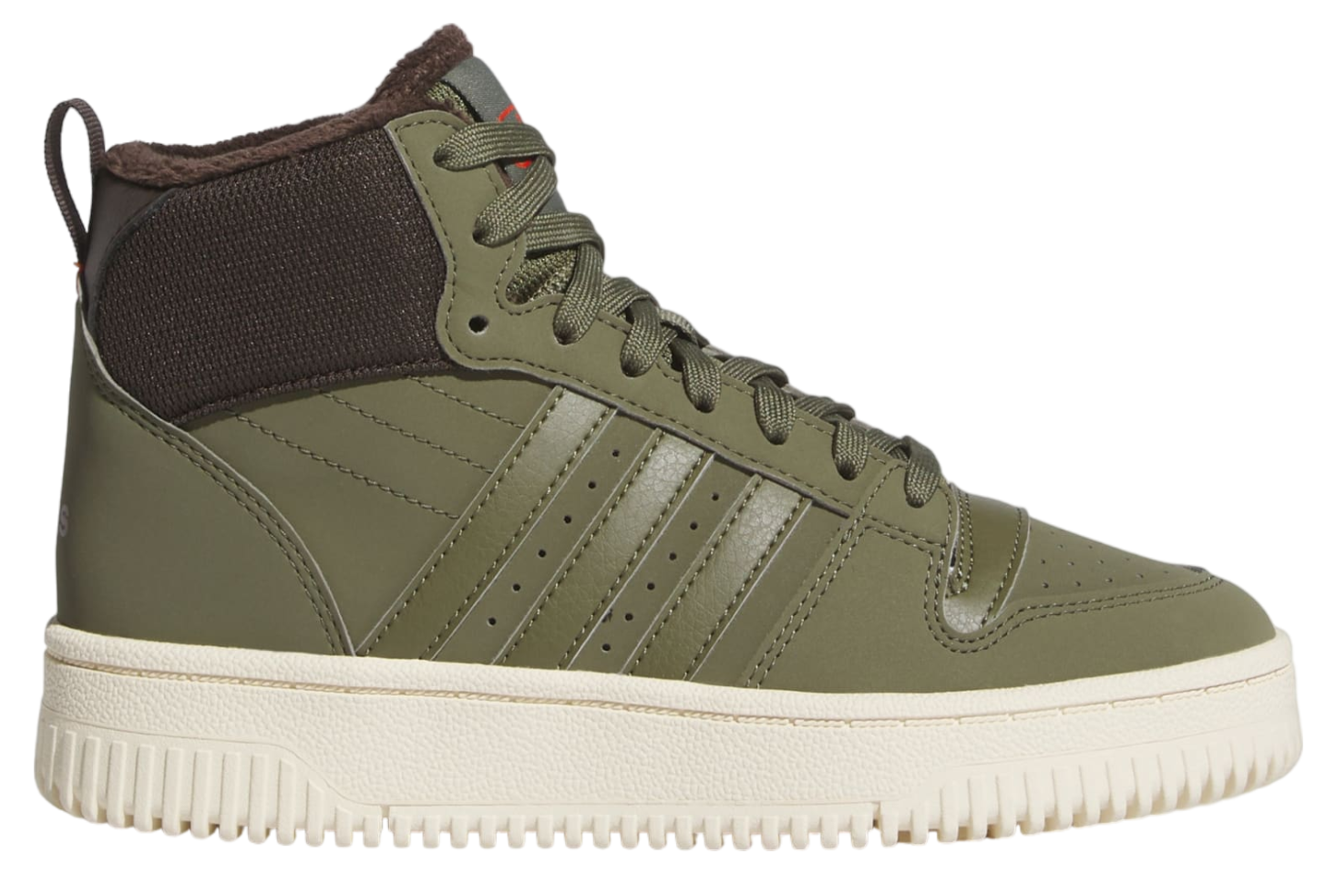 Adidas Turnaround Mid GS Olive Strata / Dark Brown