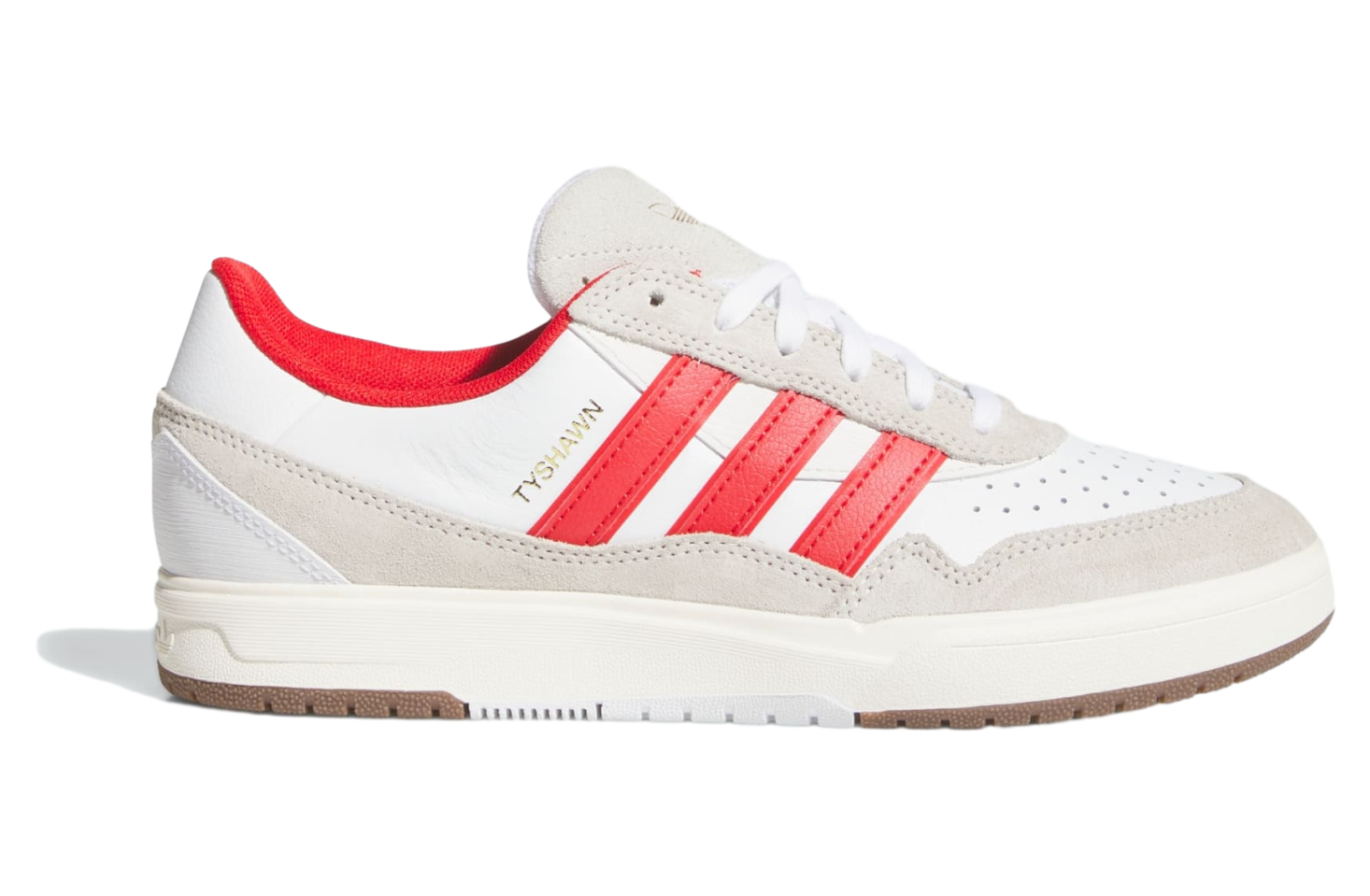 Adidas Tyshawn II Cloud White / Better Scarlet