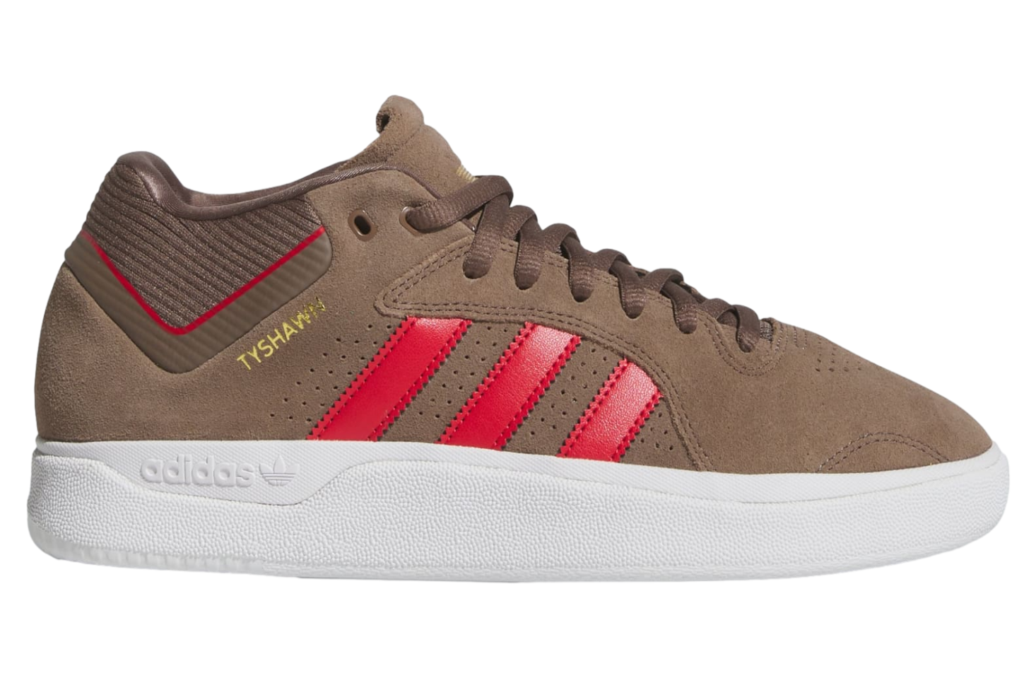 Adidas Tyshawn Mid Earth Strata / Collegiate Red