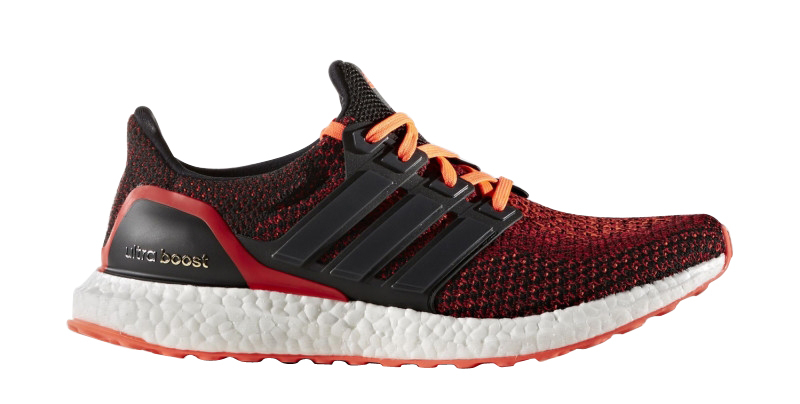 adidas Ultra Boost 2.0 GS Core Black Solar Red S80373