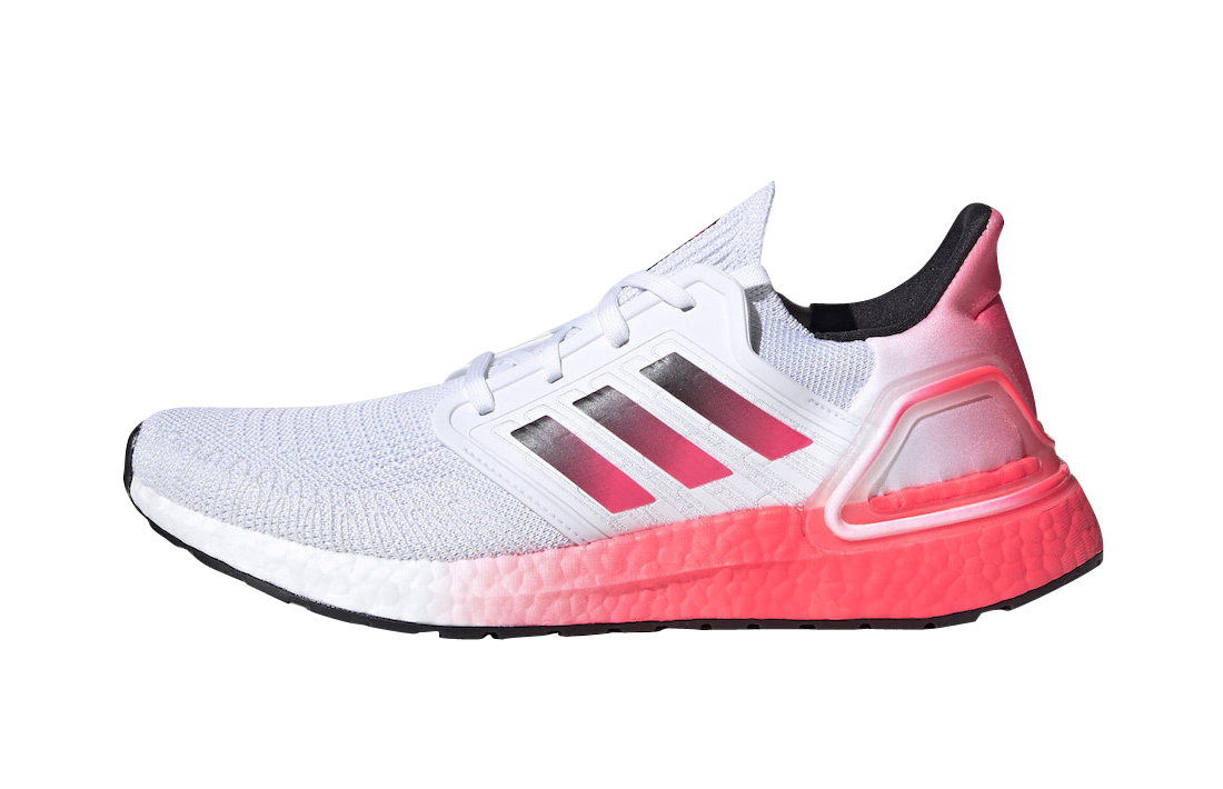 Adidas Men's Ultraboost 20 Running Shoes Eg5177 - 10.5 / White
