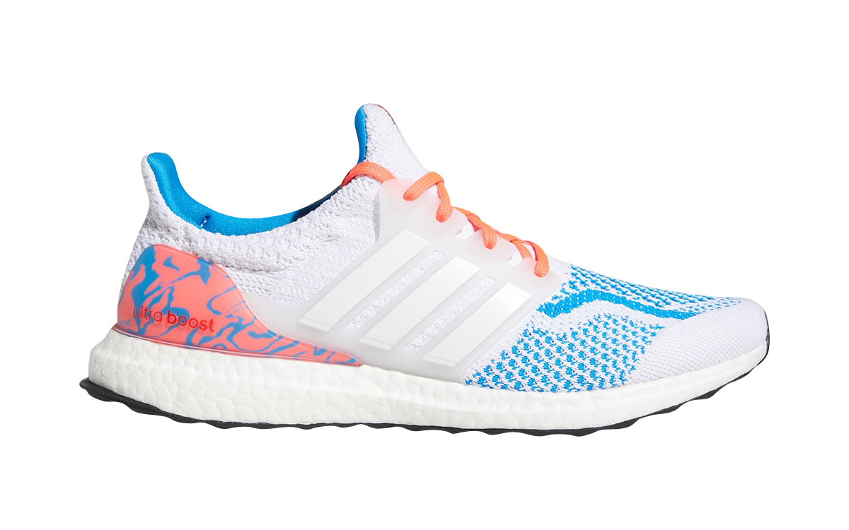 Adidas ultra boost blue and white sale