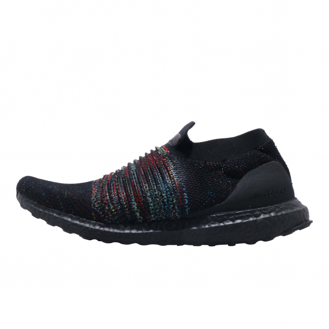 ultra boost laceless black multicolor